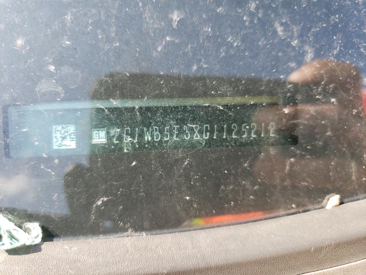 2016 Chevrolet Impala Limited Lt VIN: 2G1WB5E38G1125212 Lot: 71771025