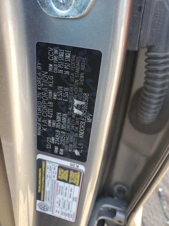 2024 Kia Niro Ex VIN: KNDCR3LE2R5160568 Lot: 71704145