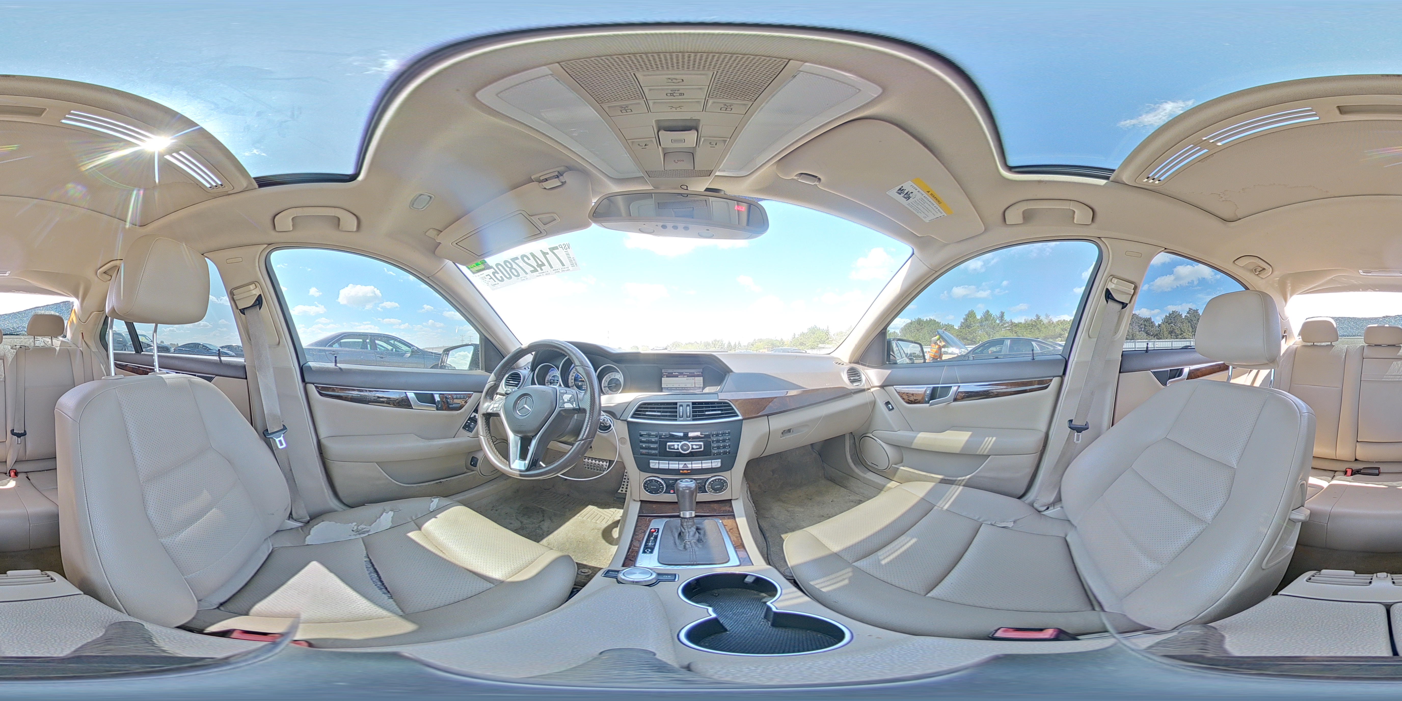 2014 Mercedes-Benz C 250 VIN: WDDGF4HB1EA956332 Lot: 71427805