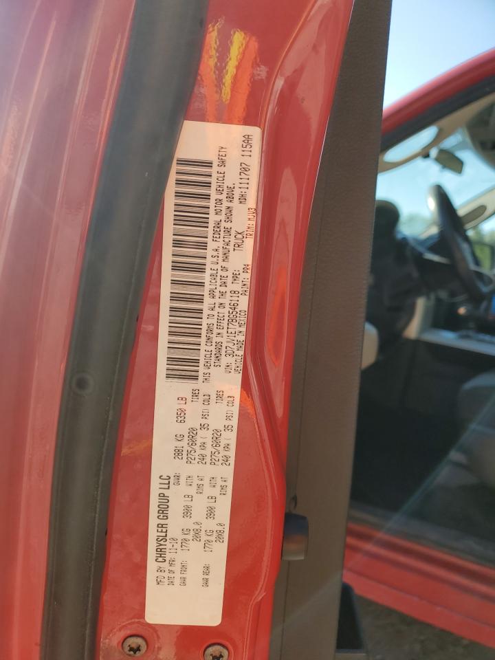 2011 Dodge Ram 1500 VIN: 3D7JV1ET7BG546118 Lot: 81406295