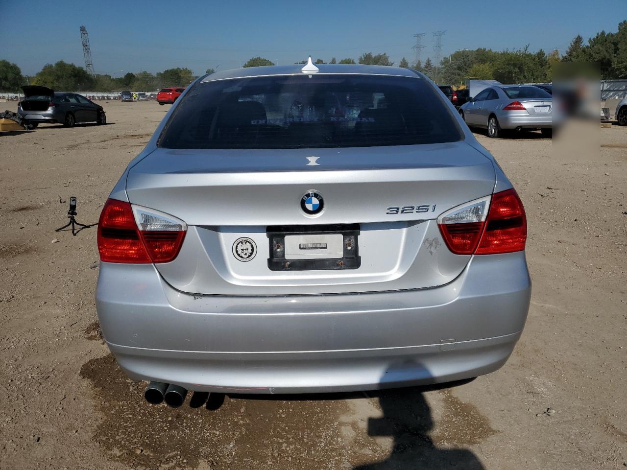 2006 BMW 325 I VIN: WBAVB13566KX47089 Lot: 72093975