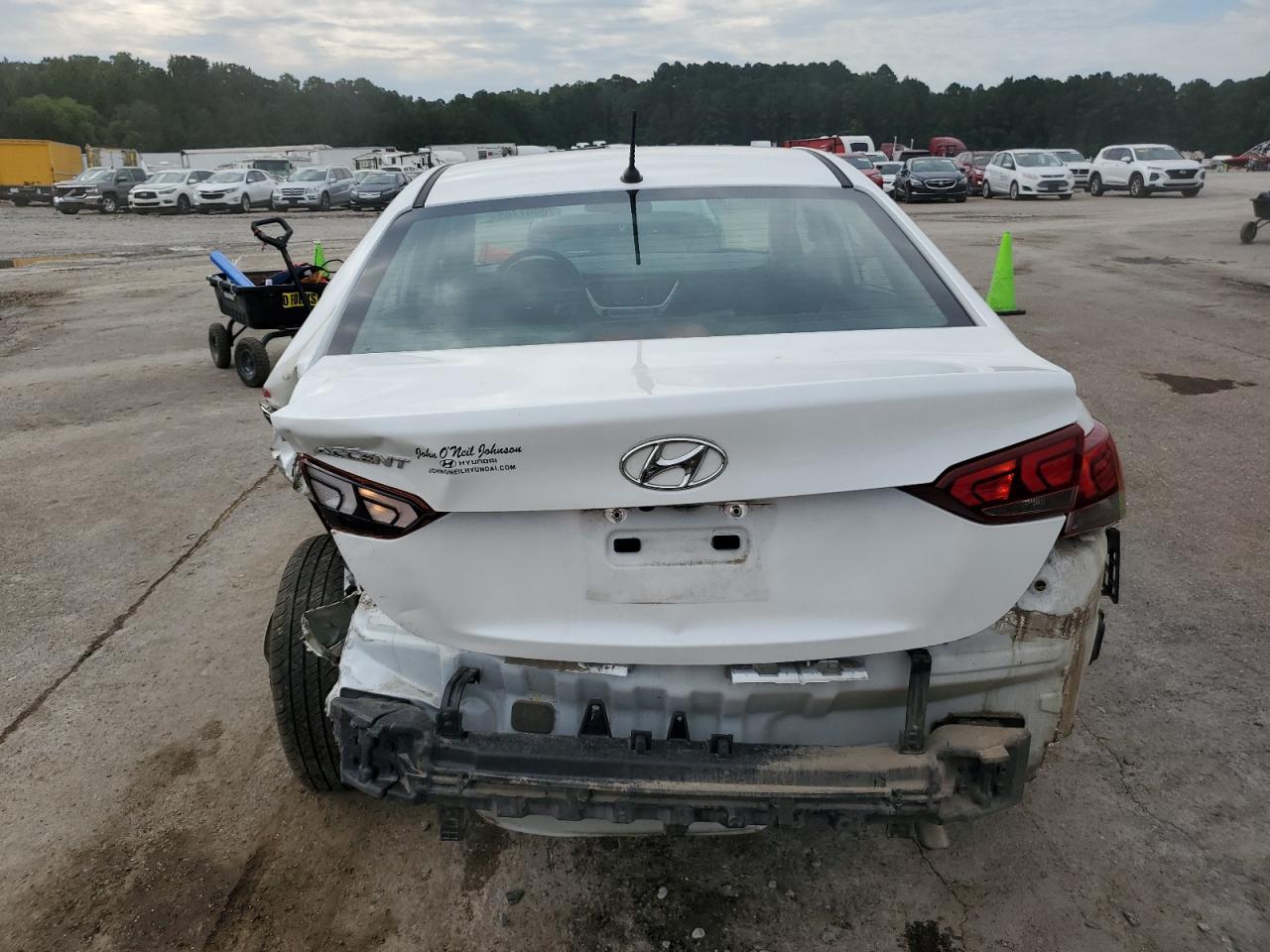 2022 Hyundai Accent Se VIN: 3KPC24A65NE169429 Lot: 70907765