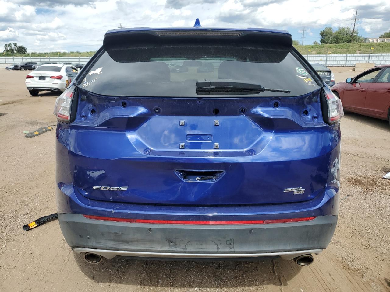 2015 Ford Edge Sel VIN: 2FMTK4J80FBB22427 Lot: 81049715