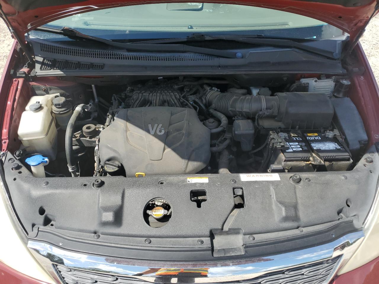 2012 Kia Sedona Lx VIN: KNDMG4C71C6478071 Lot: 80634545