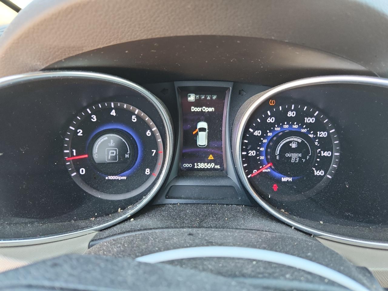 2014 Hyundai Santa Fe Gls VIN: KM8SR4HF5EU088019 Lot: 80072815