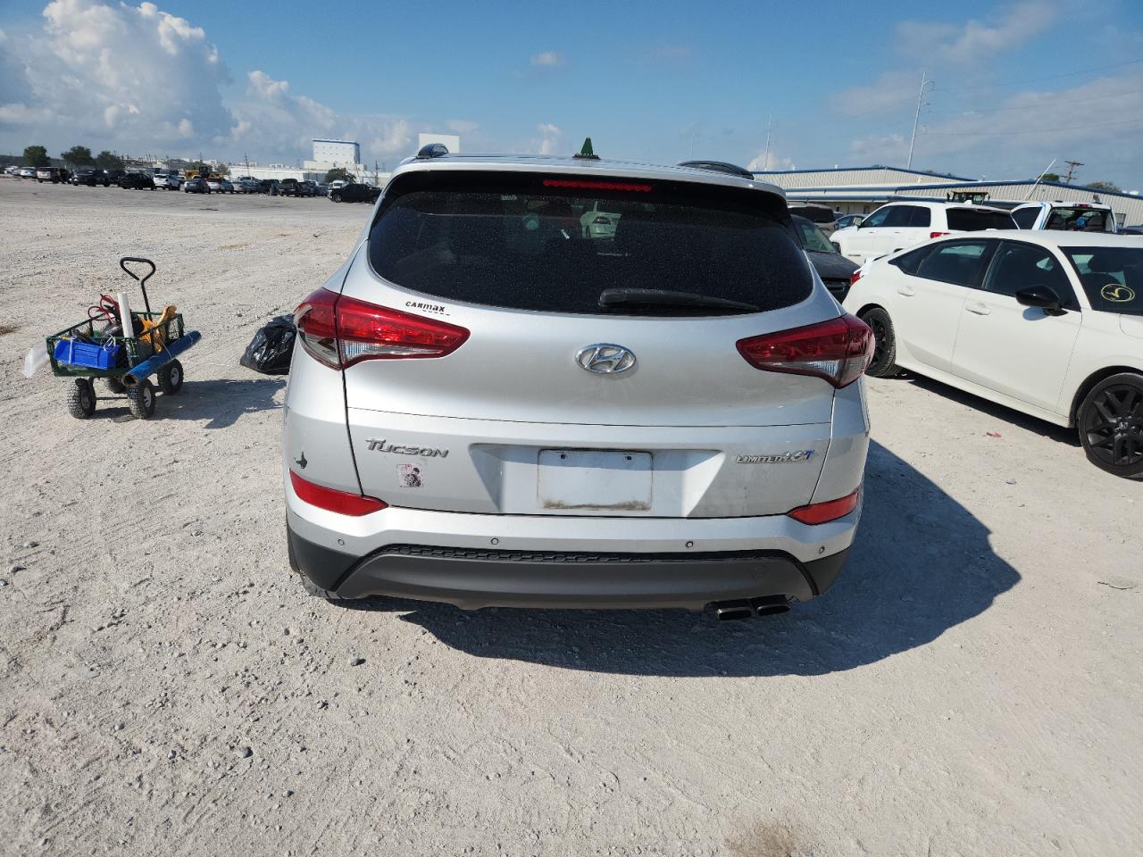 2016 Hyundai Tucson Limited VIN: KM8J33A2XGU161158 Lot: 71030355