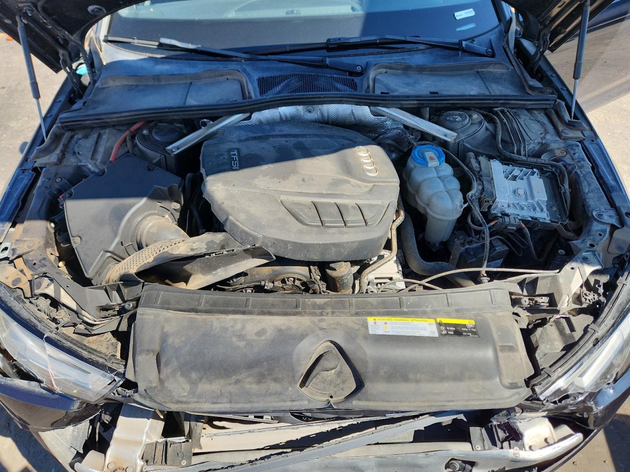 2017 Audi A4 Premium Plus VIN: WAUENAF4XHN002910 Lot: 84285375