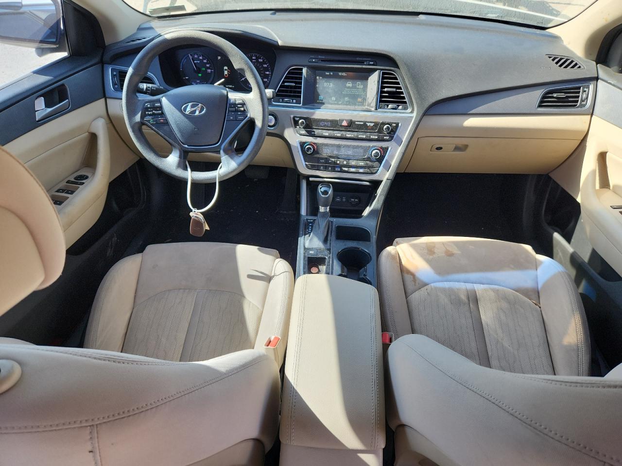 2017 Hyundai Sonata Hybrid VIN: KMHE24L19HA050909 Lot: 72036425