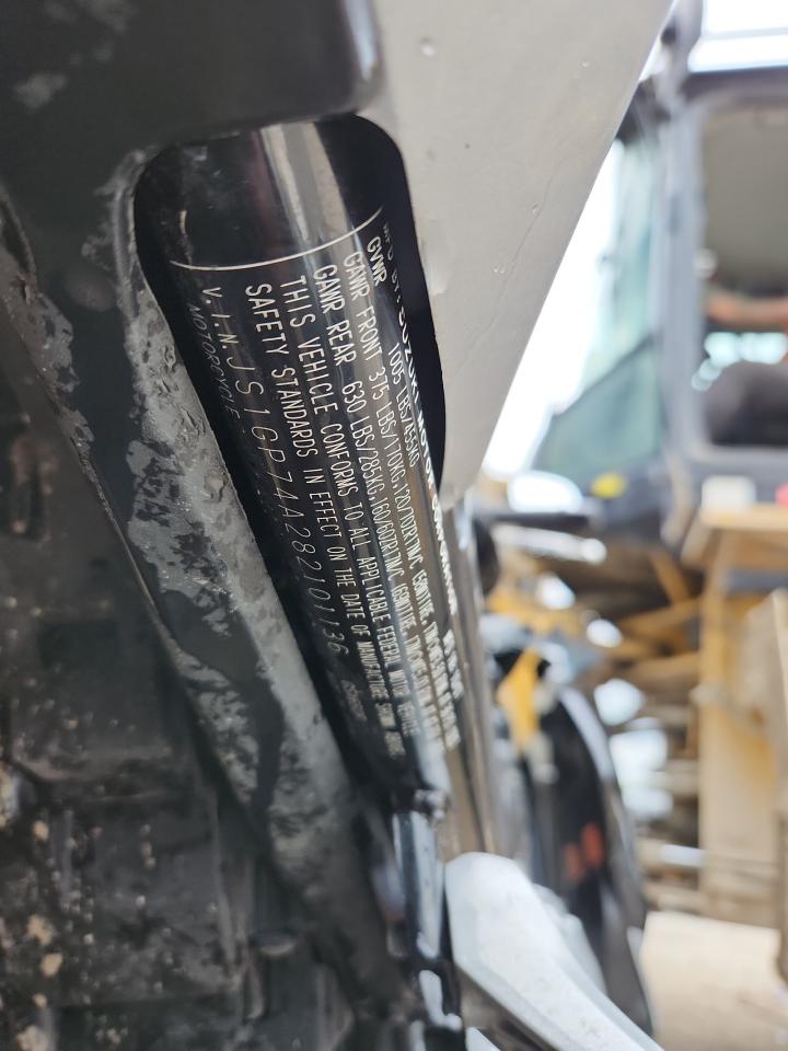 2008 Suzuki Gsx650 F VIN: JS1GP74A282101136 Lot: 83862555