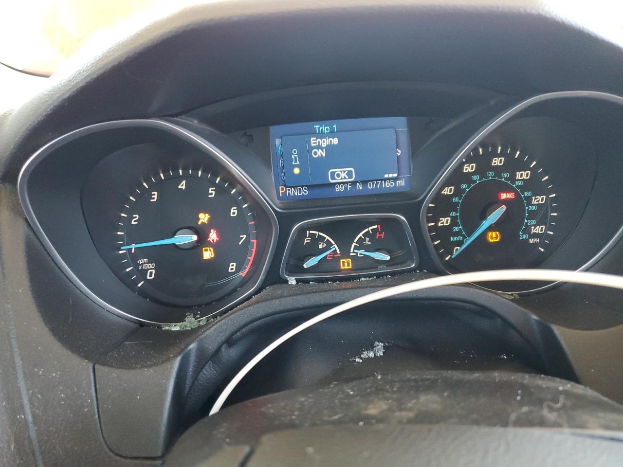 2014 Ford Focus Se VIN: 1FADP3F21EL111434 Lot: 80518325