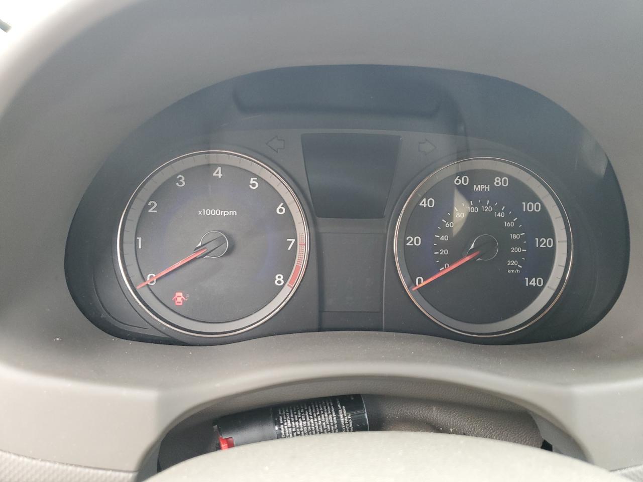 2013 Hyundai Accent Gls VIN: KMHCU4AE3DU380657 Lot: 81060905