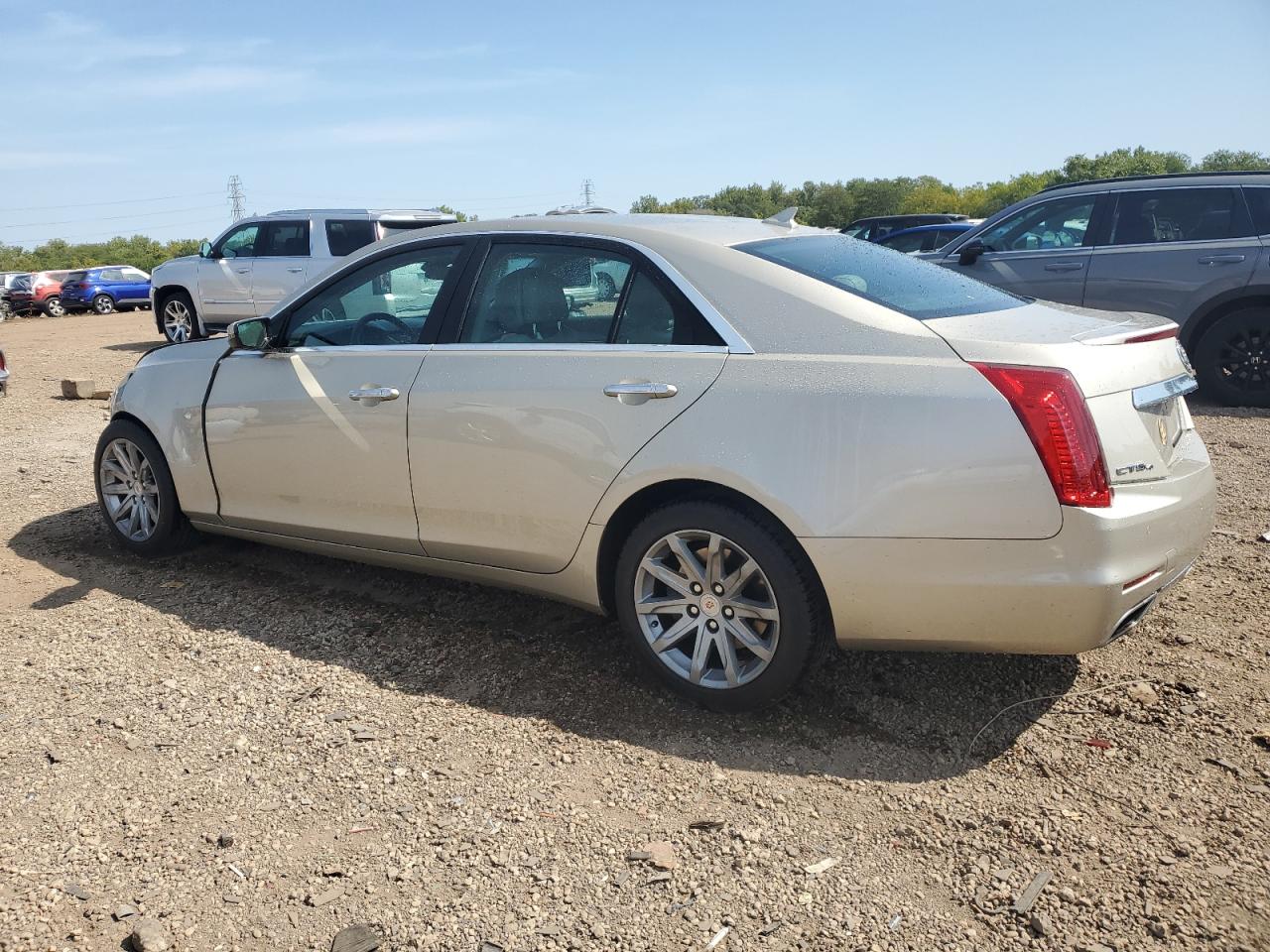2014 Cadillac Cts beige null gas 1G6AW5SX7E0173129 photo #3