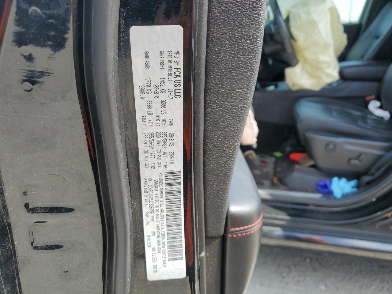 2018 Dodge Durango Gt VIN: 1C4RDJDG9JC228796 Lot: 83785675