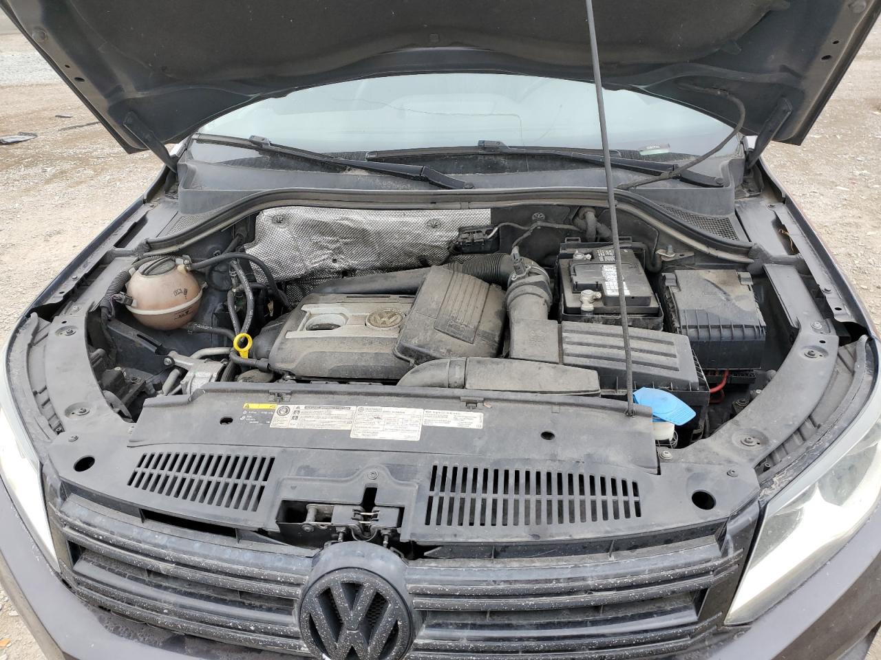 2016 Volkswagen Tiguan S VIN: WVGAV7AX3GW536745 Lot: 80681695