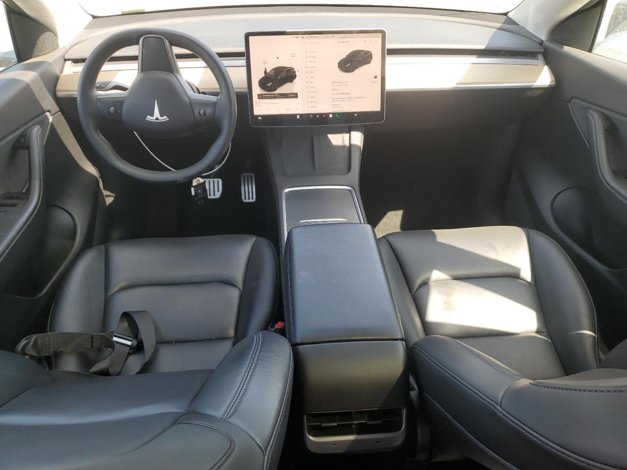 2022 Tesla Model Y VIN: 7SAYGDEF1NF489099 Lot: 69261255