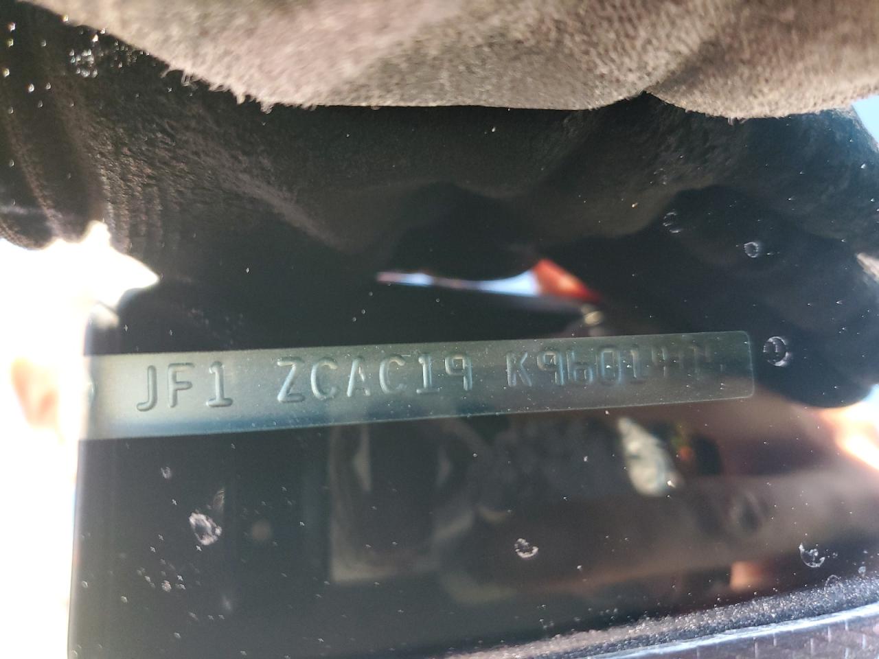 2019 Subaru Brz Limited VIN: JF1ZCAC19K9601405 Lot: 80201425