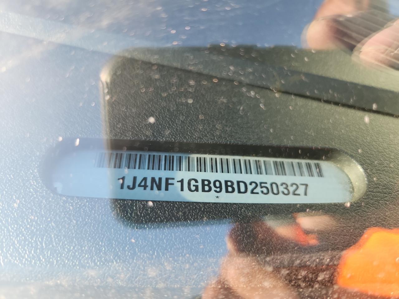 2011 Jeep Patriot Sport VIN: 1J4NF1GB9BD250327 Lot: 71126425