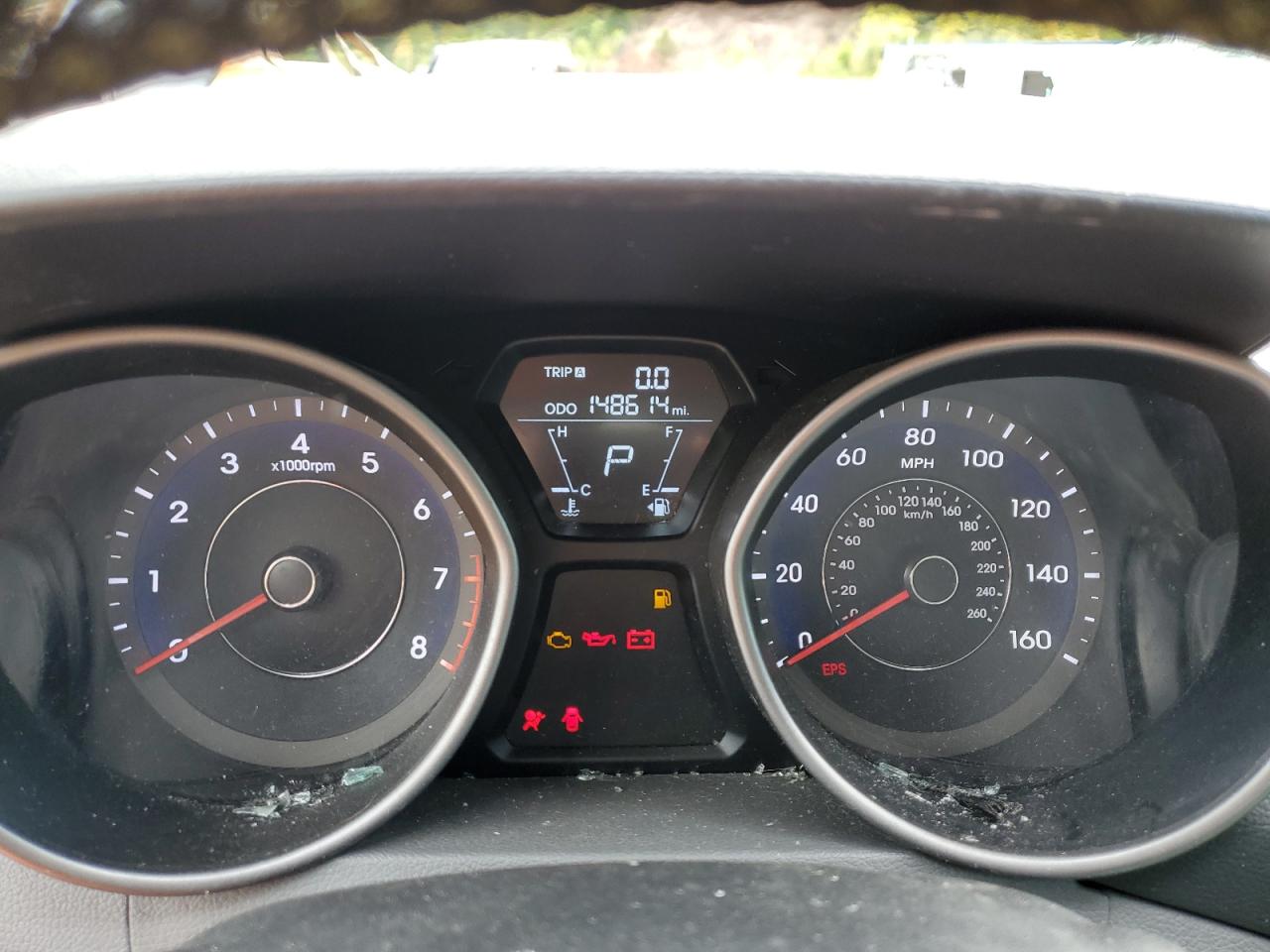 2013 Hyundai Elantra Gls VIN: 5NPDH4AEXDH323346 Lot: 71503865