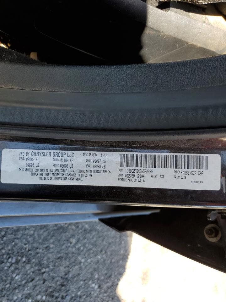 2011 Chrysler 200 Limited VIN: 1C3BC2FBXBN520205 Lot: 71324775