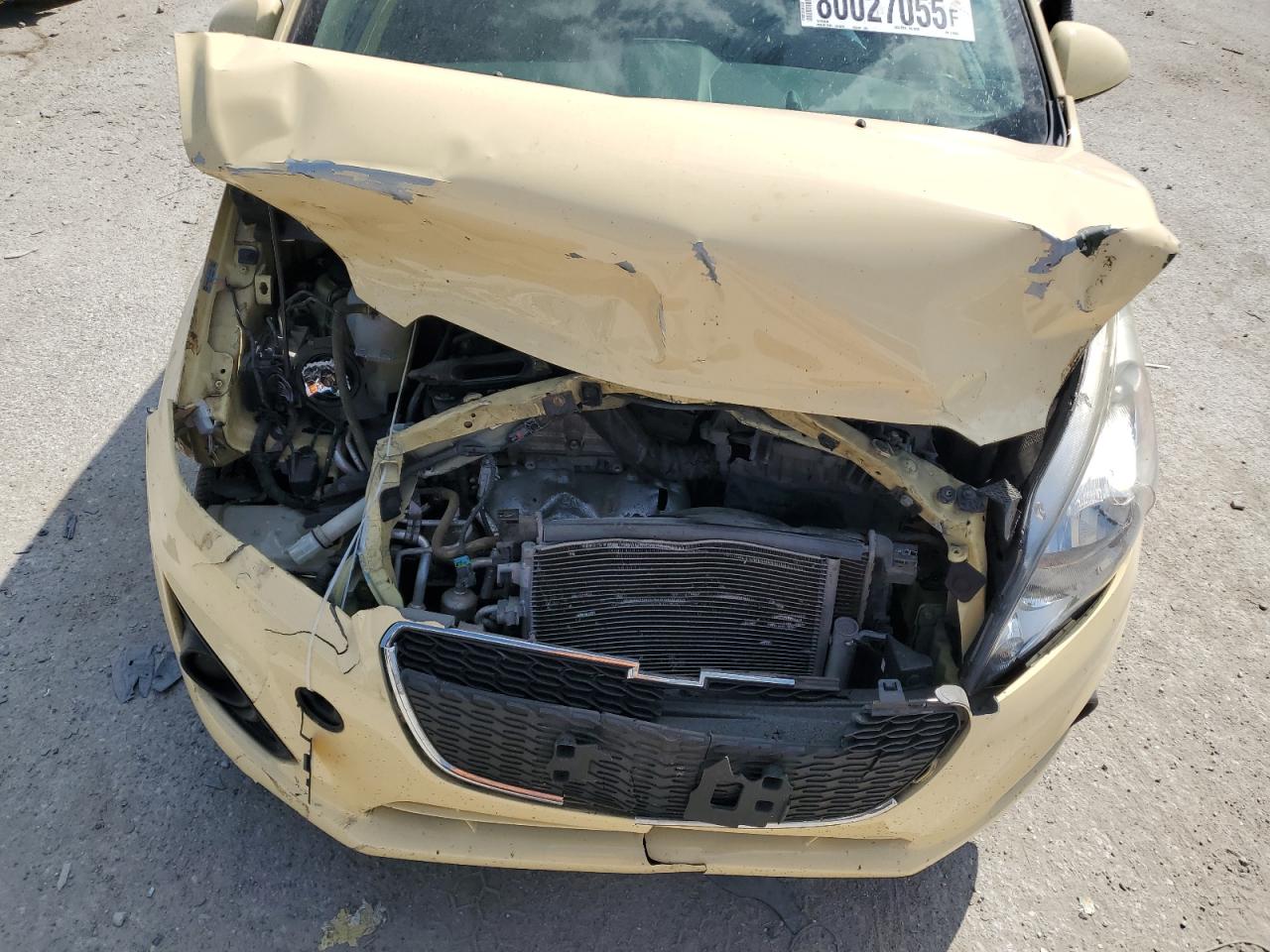 2015 Chevrolet Spark Ls VIN: KL8CB6S91FC710823 Lot: 80027055