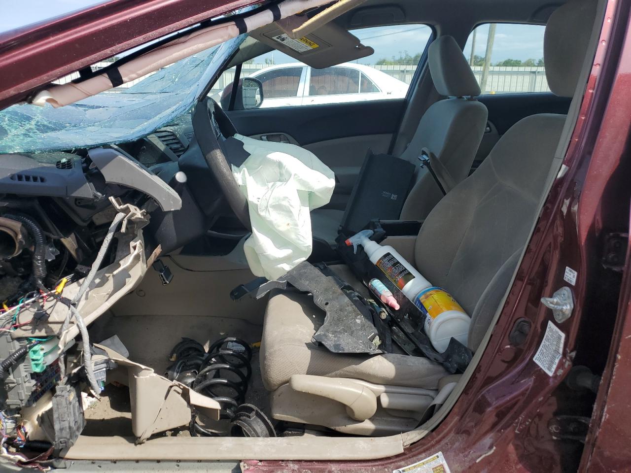 2012 Honda Civic Lx VIN: 19XFB2F56CE089149 Lot: 71308365