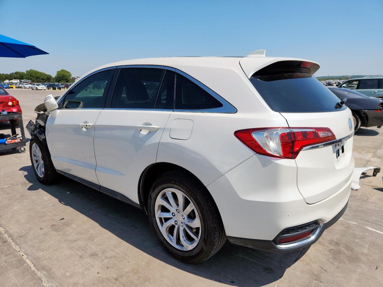 2018 Acura Rdx white null gas 5J8TB3H33JL007470 photo #3