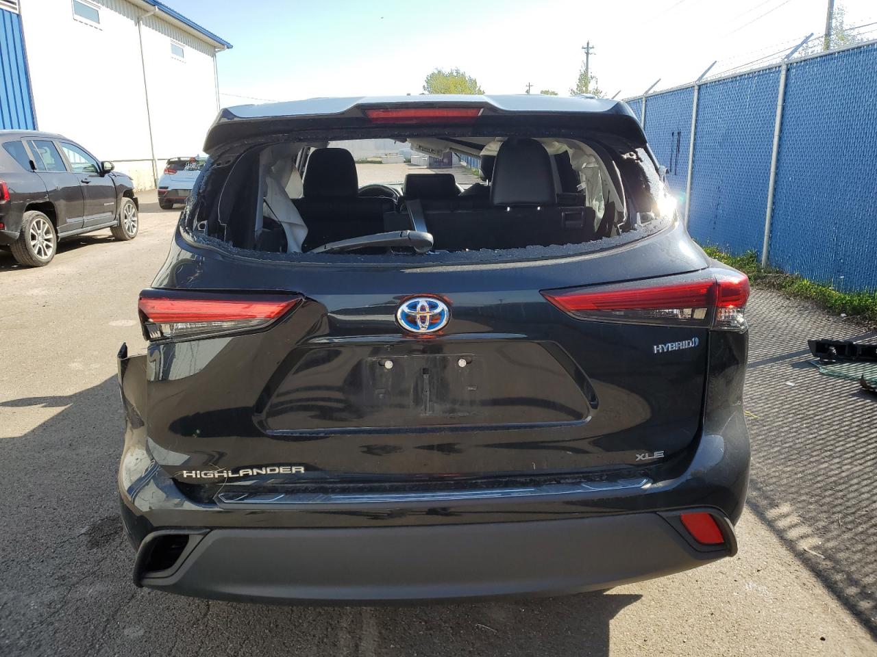 2021 Toyota Highlander Hybrid Xle VIN: 5TDGBRCH5MS529381 Lot: 80987865