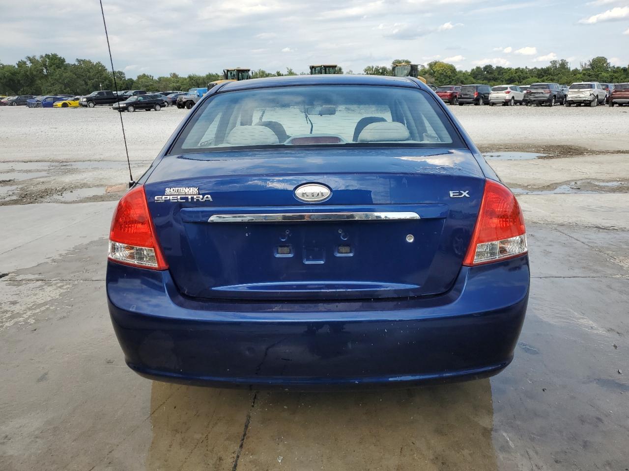 2008 Kia Spectra Ex VIN: KNAFE121385576328 Lot: 71426415
