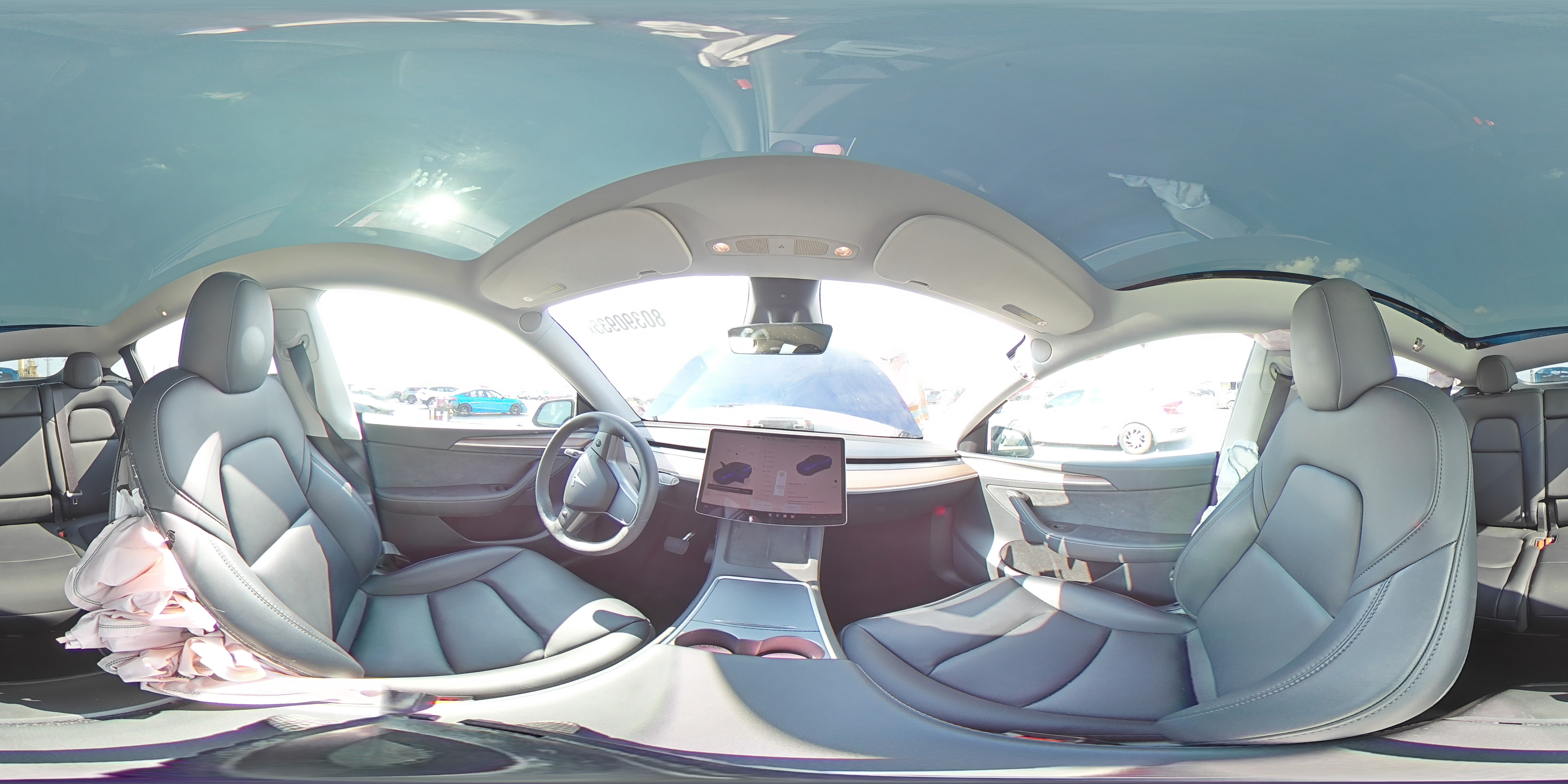 2025 Tesla Model Y VIN: 7SAYGAEE4SF215316 Lot: 80390935