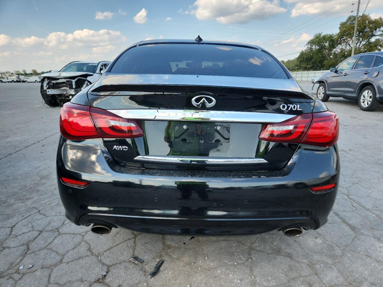 2019 Infiniti Q70L 3.7 Luxe VIN: JN1BY1PR9KM725090 Lot: 81117595