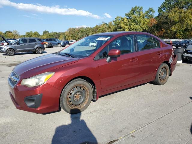  SUBARU IMPREZA 2012 Czerwony