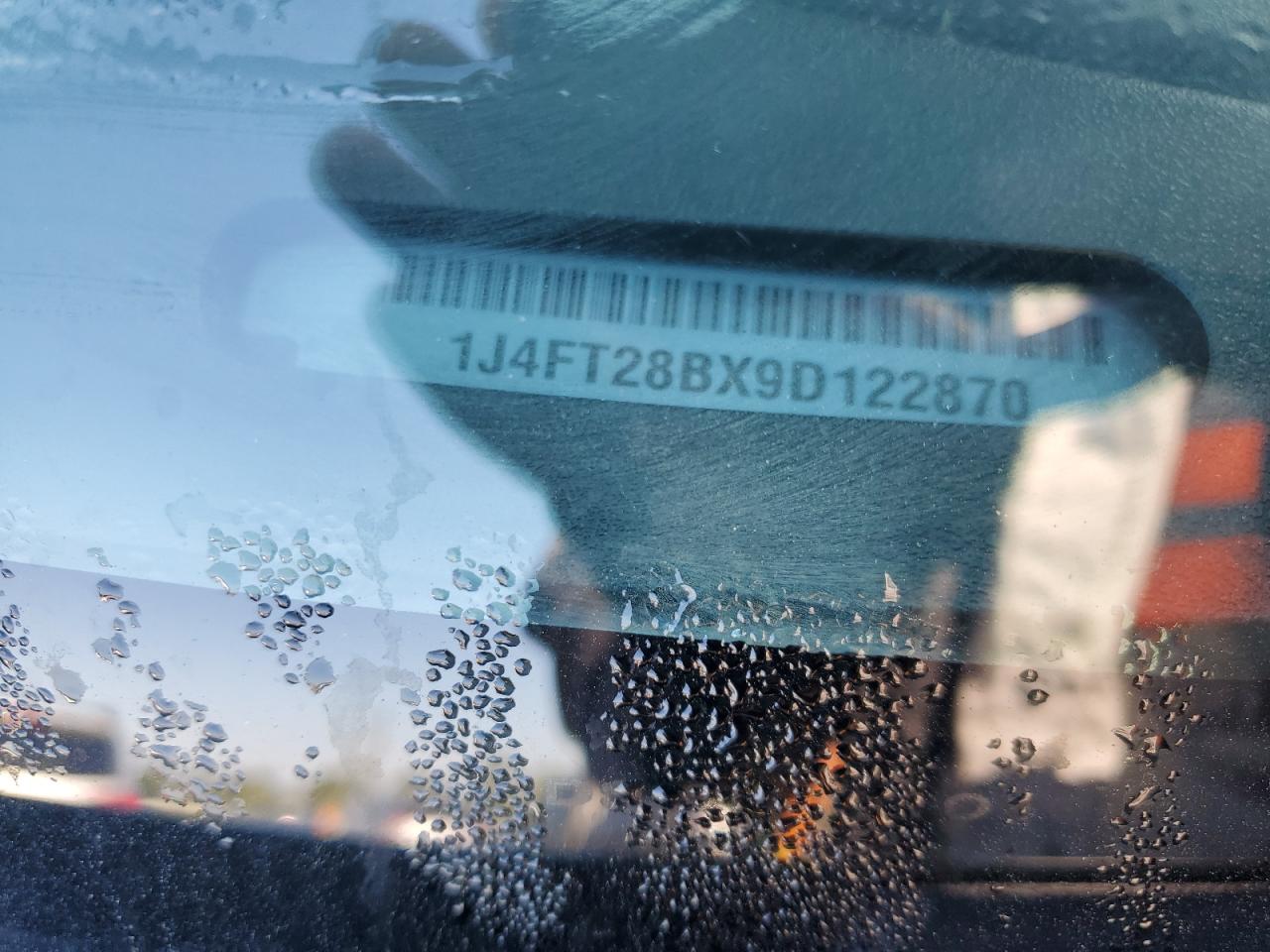 2009 Jeep Patriot Sport VIN: 1J4FT28BX9D122870 Lot: 71190665