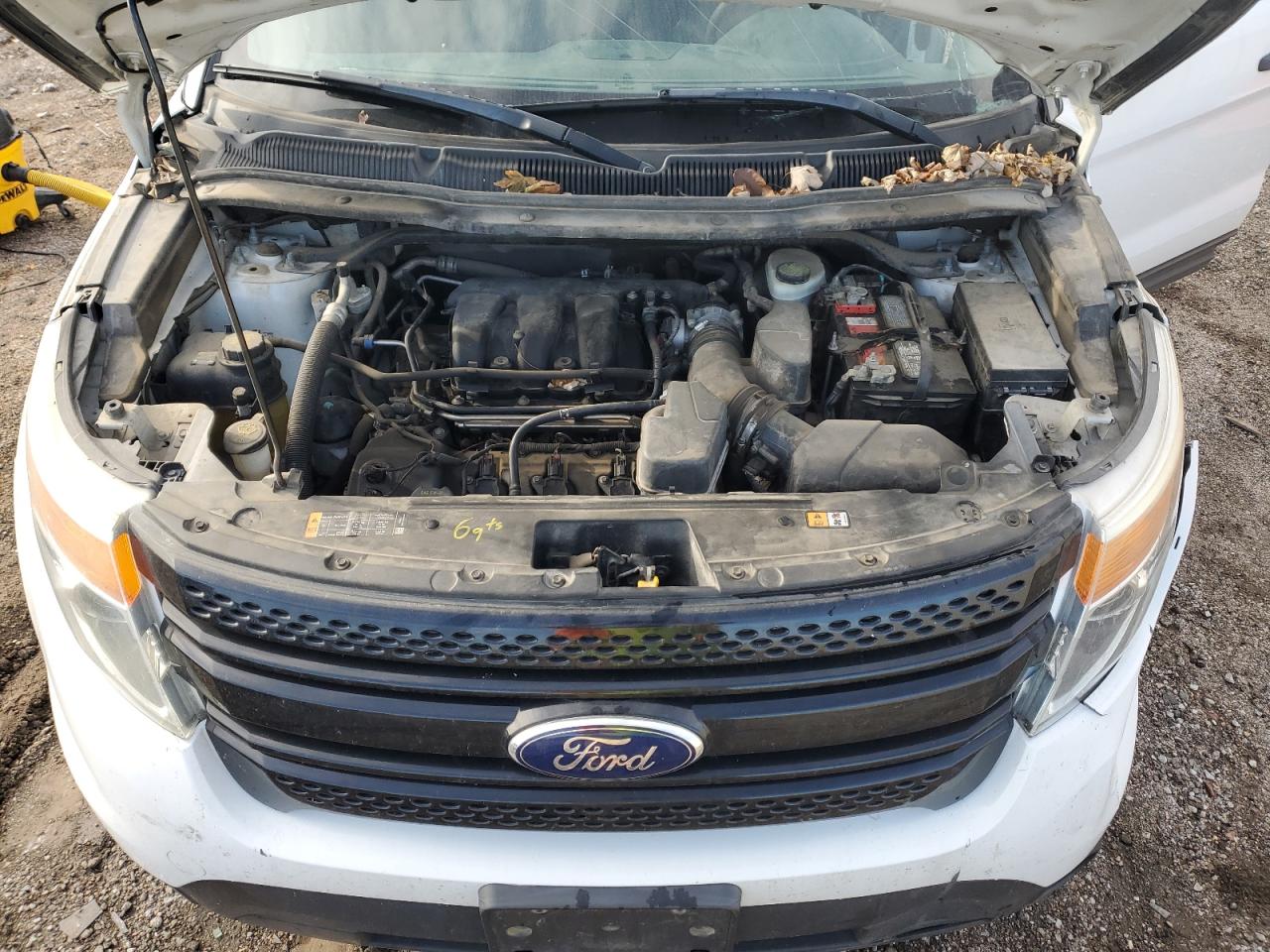 2013 Ford Explorer Police Interceptor VIN: 1FM5K8AR0DGC25782 Lot: 81208855