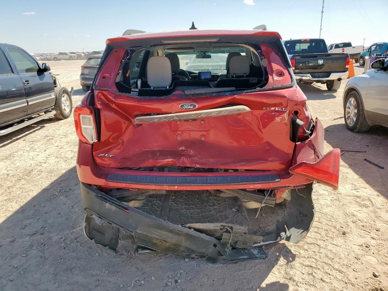 2022 Ford Explorer Xlt VIN: 1FMSK7DH5NGB63037 Lot: 80603735