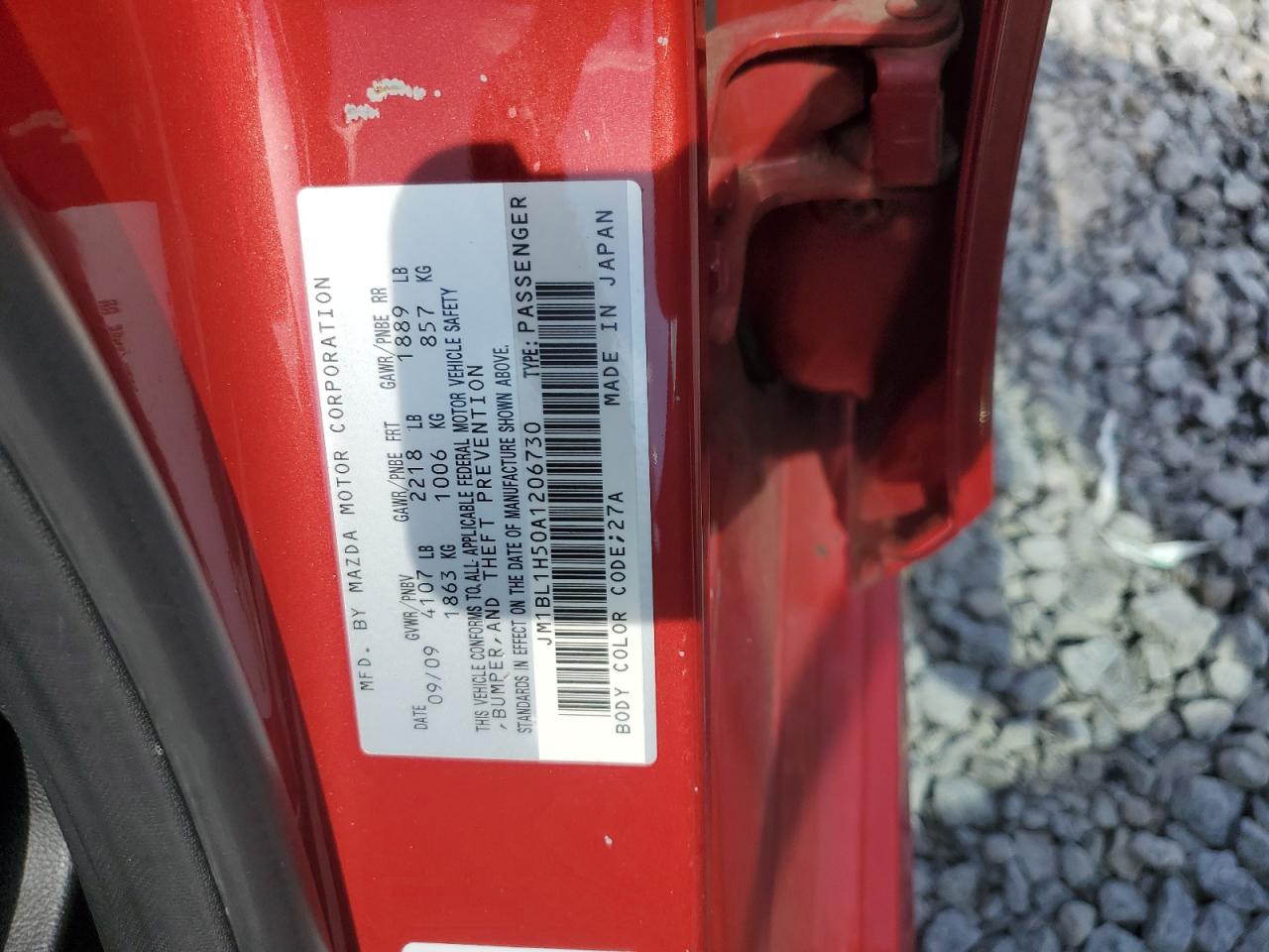 2010 Mazda 3 S VIN: JM1BL1H50A1206730 Lot: 80892795