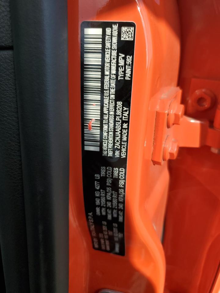 2020 Jeep Renegade Sport VIN: ZACNJAAB5LPL86208 Lot: 81065645