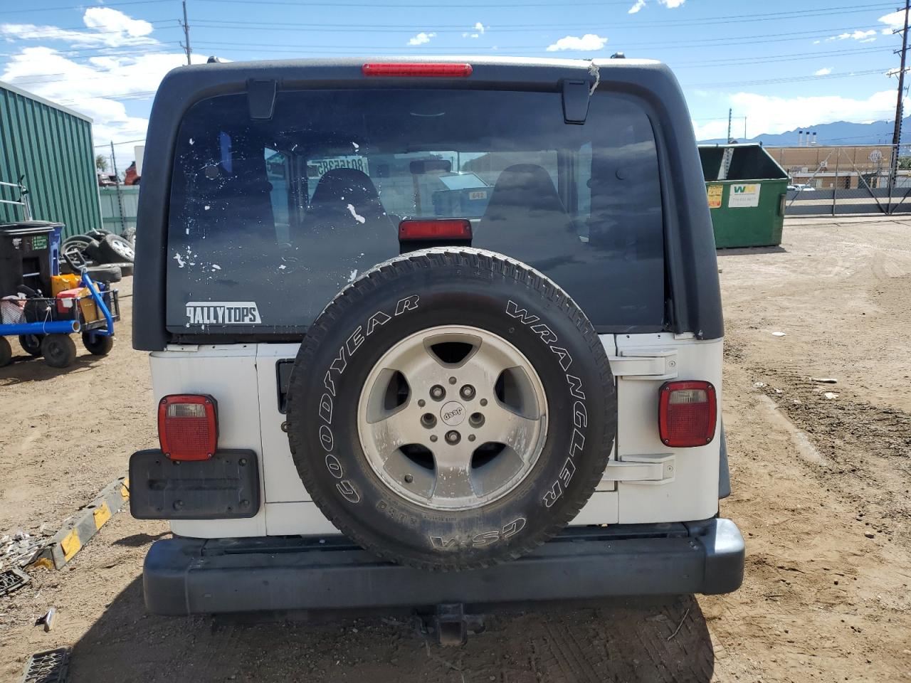 2000 Jeep Wrangler / Tj Sport VIN: 1J4FA49SXYP700513 Lot: 80155385