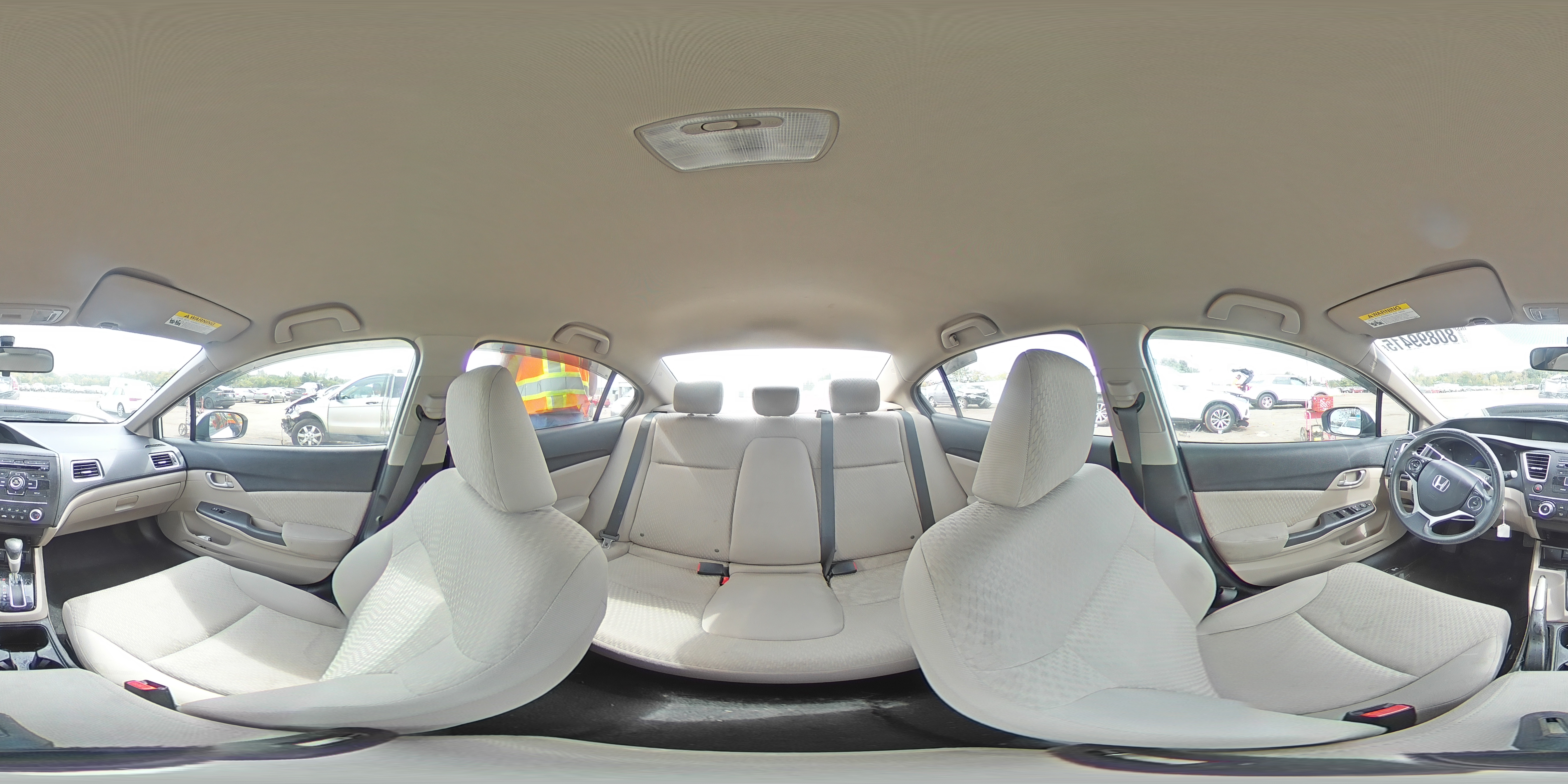 2014 Honda Civic Lx VIN: 19XFB2F54EE221831 Lot: 80899415