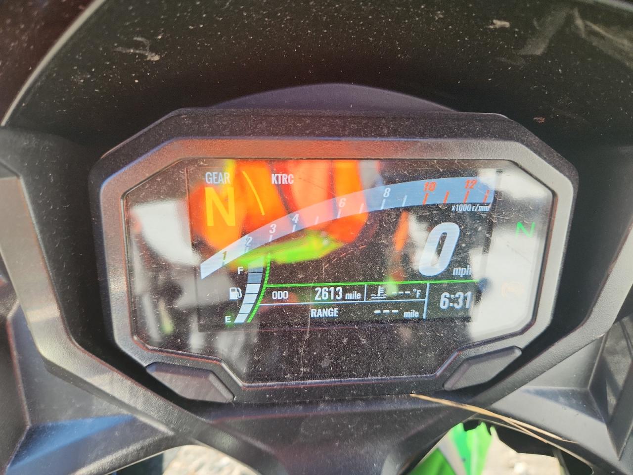 2025 Kawasaki Ex650 P VIN: ML5EXEP12SDAF6345 Lot: 71463745