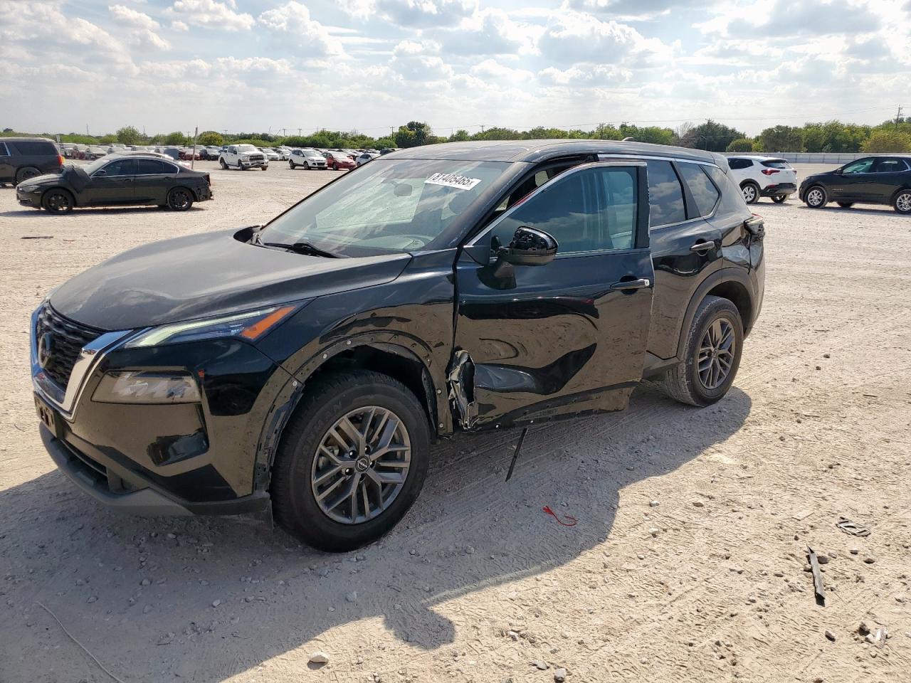 2023 Nissan Rogue S black null gasoline 5N1BT3AA4PC892492 photo #1