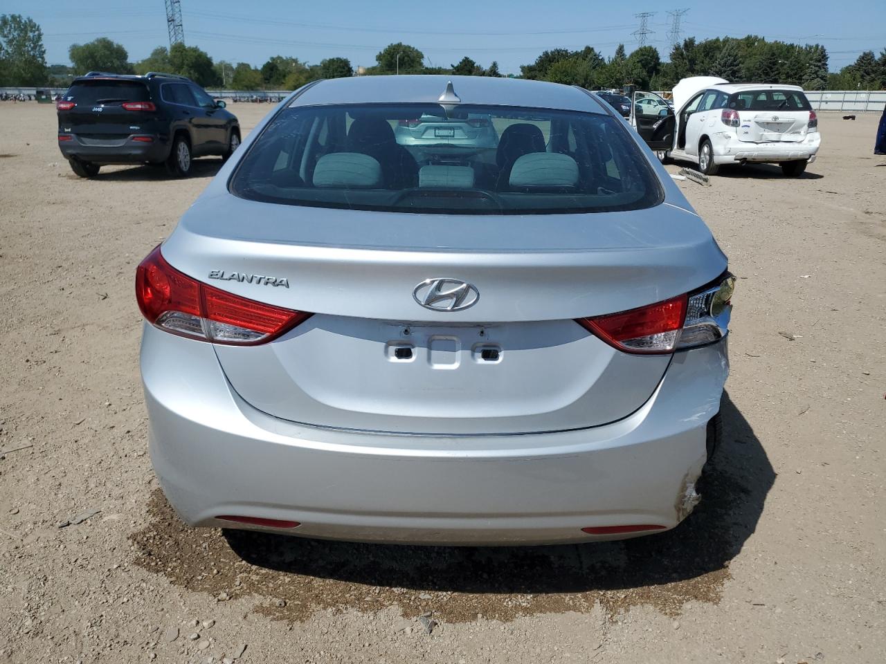 2012 Hyundai Elantra Gls VIN: 5NPDH4AE8CH084183 Lot: 71861325