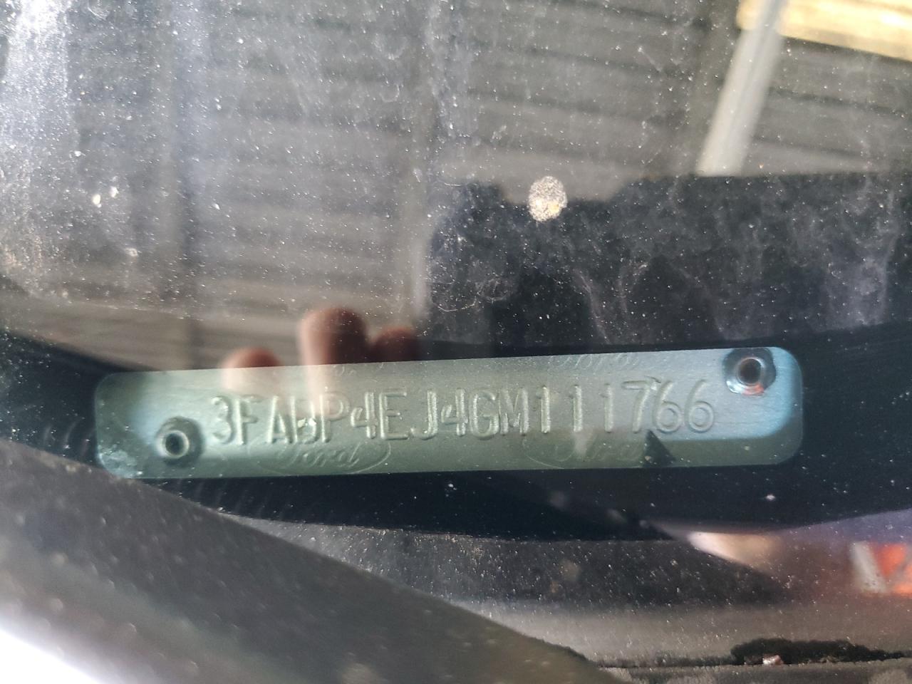 2016 Ford Fiesta Se VIN: 3FADP4EJ4GM111766 Lot: 84703365