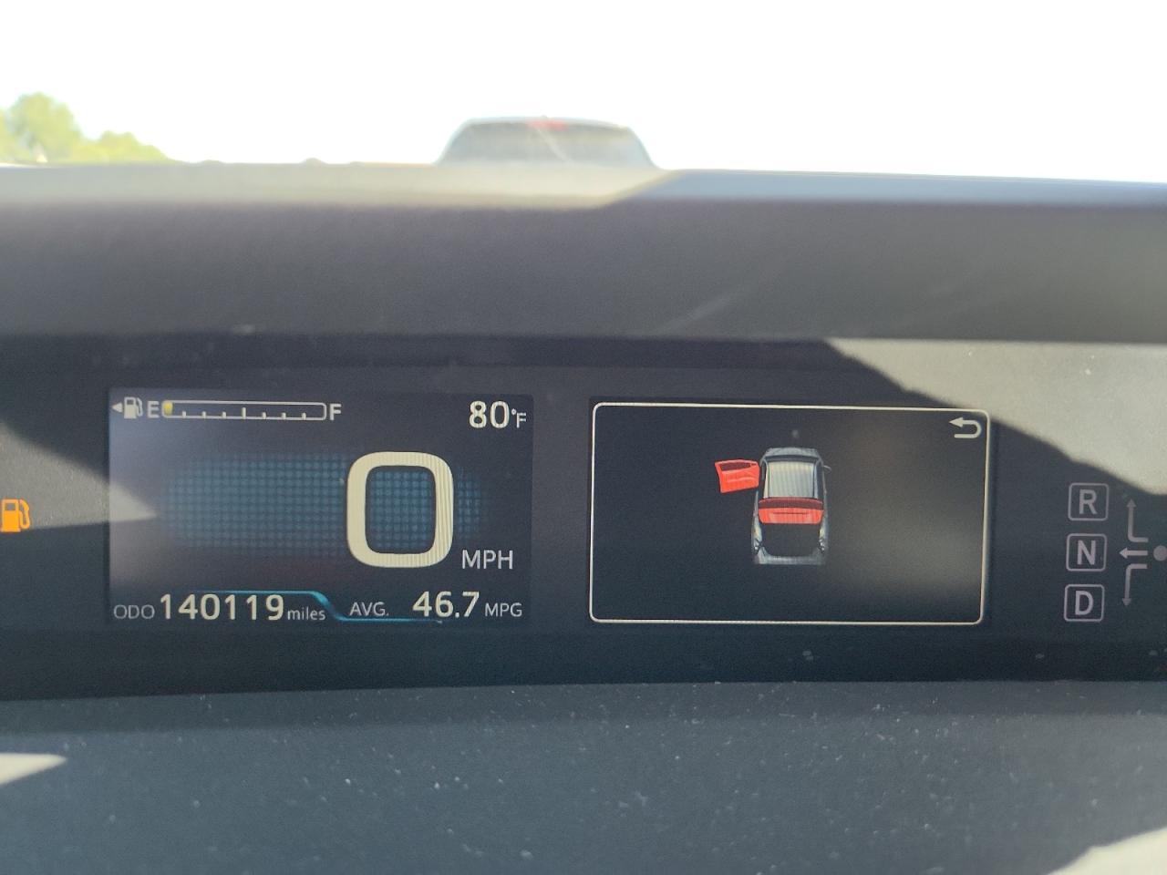 2016 Toyota Prius VIN: JTDKBRFU5G3023459 Lot: 80543075