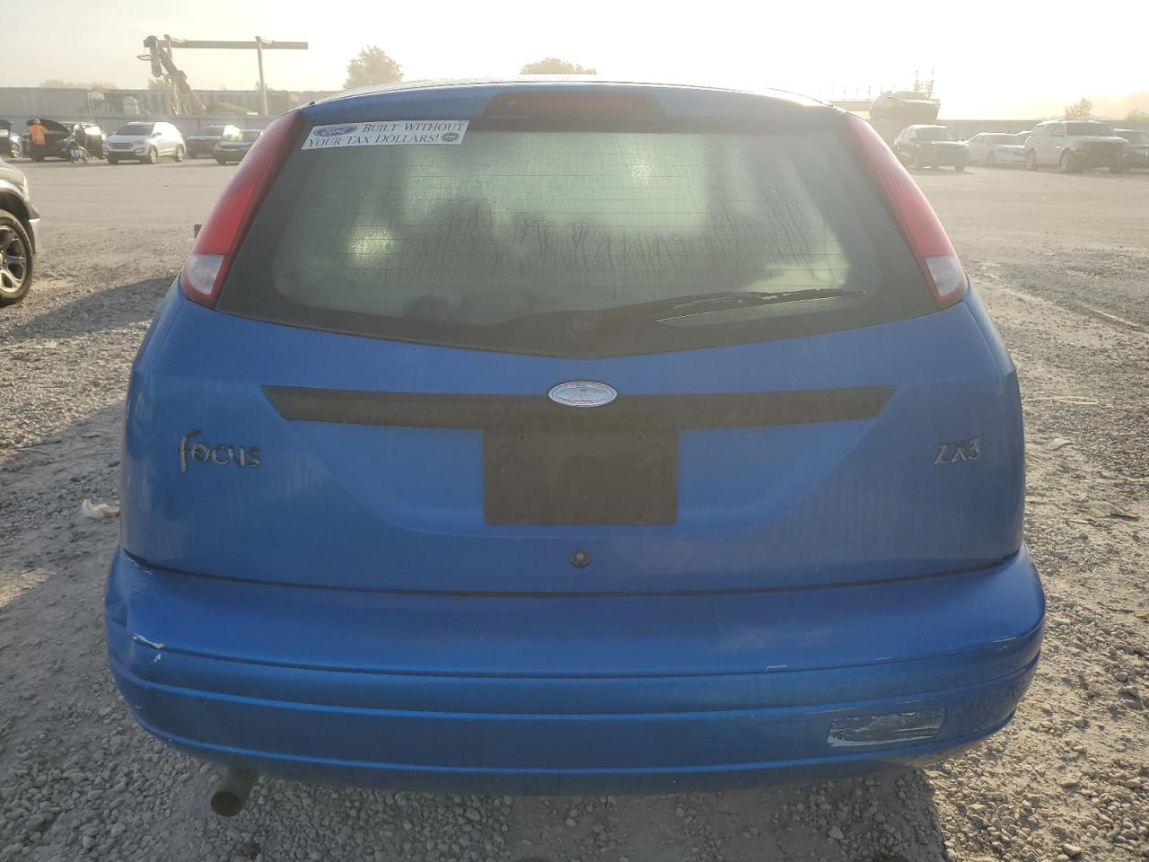 2002 Ford Focus Zx3 VIN: 3FAFP31302R116551 Lot: 84774495