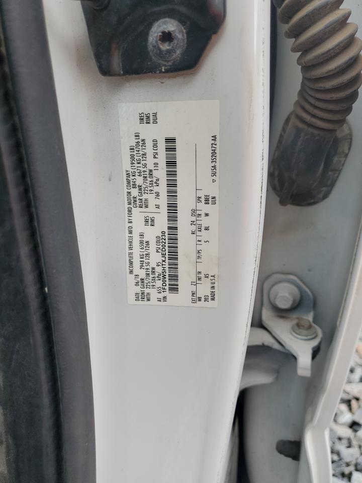 2018 Ford F550 Super Duty VIN: 1FD0W5HTXJED02230 Lot: 84003685