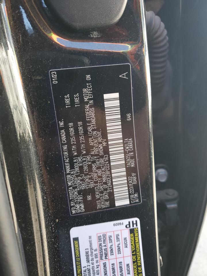 2023 Lexus Nx 350 VIN: 2T2AGCEZ8PC024163 Lot: 80018845