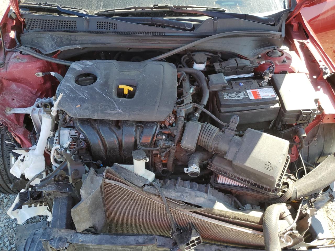 2019 Kia Forte Fe VIN: 3KPF24AD2KE116081 Lot: 81153925