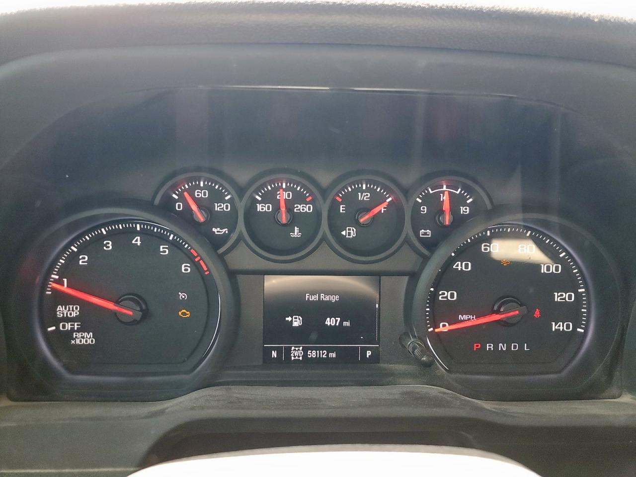 2022 Chevrolet Silverado K1500 VIN: 3GCPDAEK1NG503574 Lot: 81145355