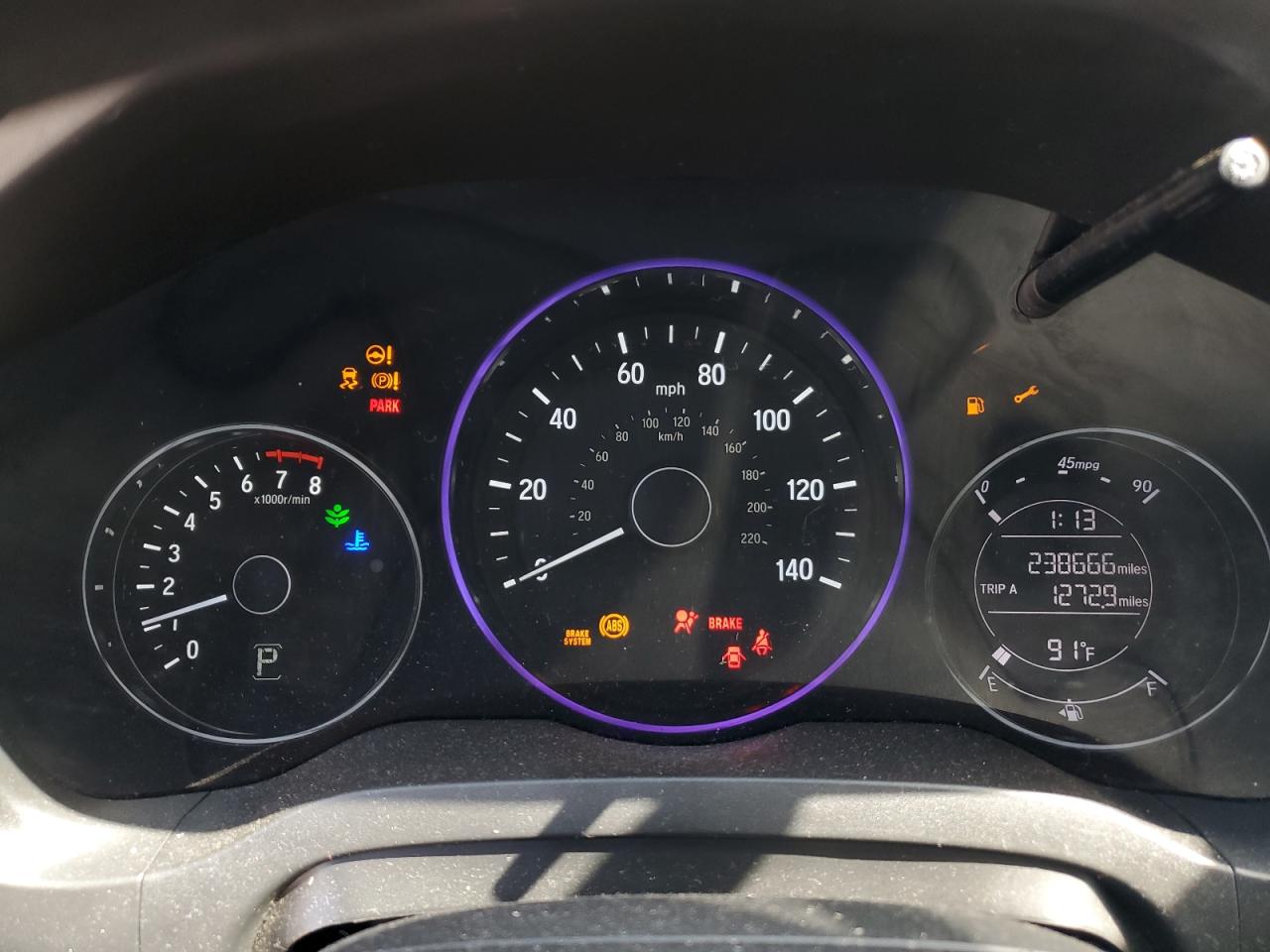 2016 Honda Hr-V Ex VIN: 3CZRU5H55GM738614 Lot: 81820565