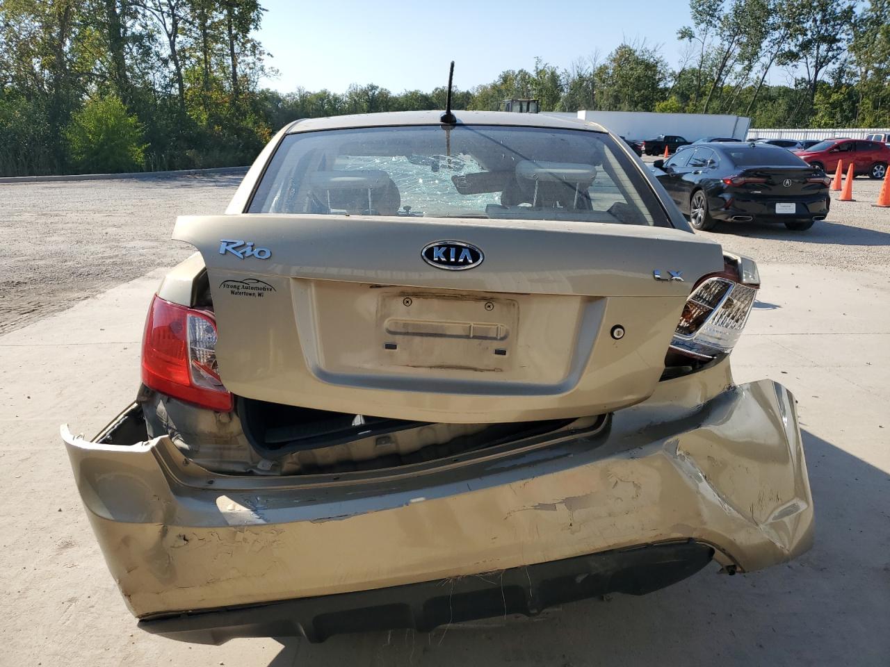 2011 Kia Rio Base VIN: KNADH4A37B6729913 Lot: 81830295